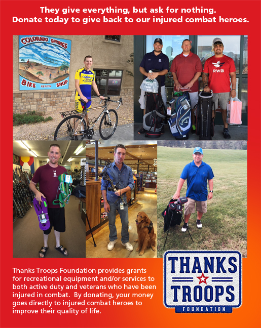 thanks troops foundation flyer
